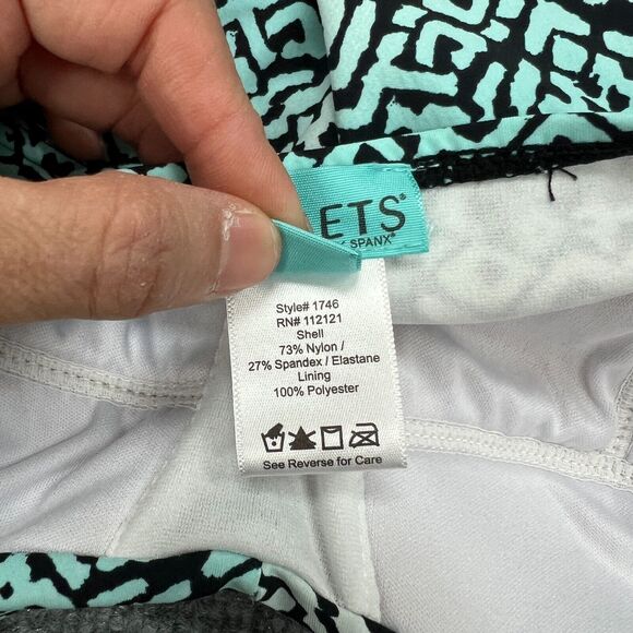 Assets Spanx Sarah Blakely Halter Swim Top Womens S Small Semi Padded Tankini - Picture 10 of 12